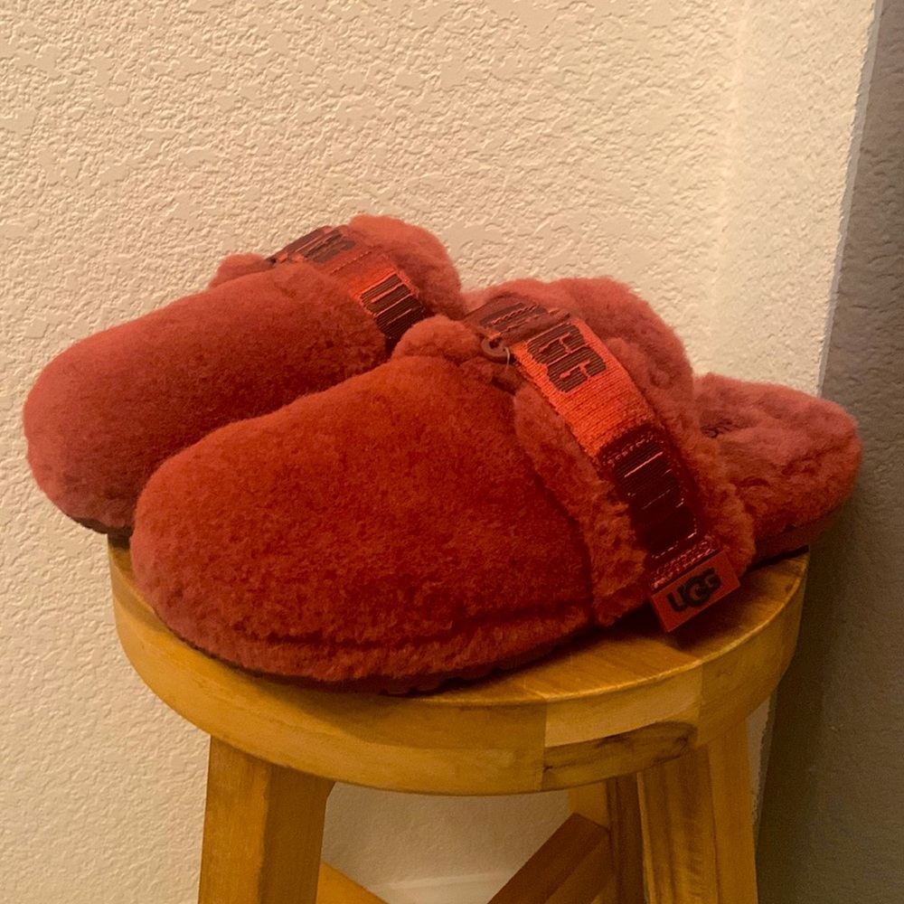 Ugg new slippers shearling men women real lamb fur